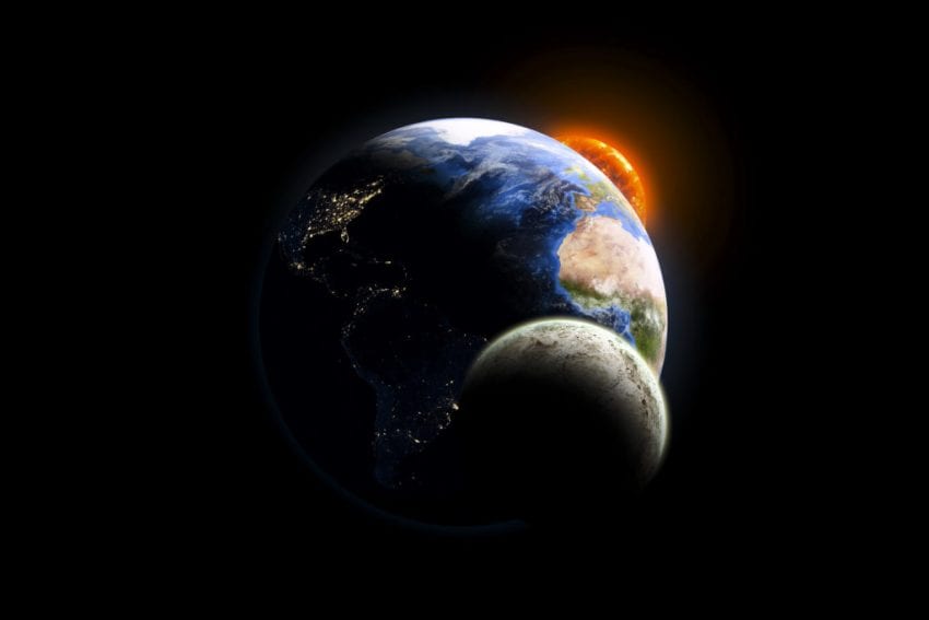 Dark Side of the Moon eclipse sun moon earth
